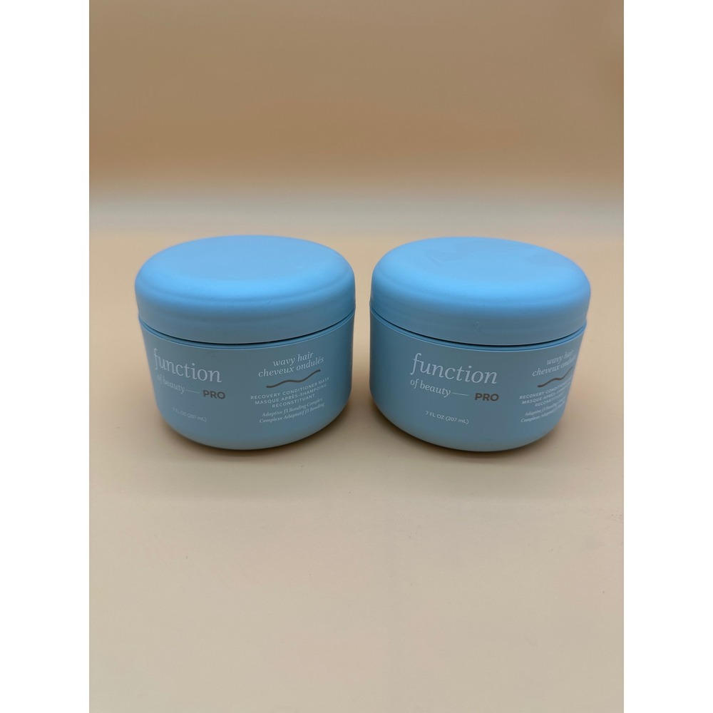 Function of Beauty PRO Wavy Hair Recovery Conditioner Mask 7 oz Lot of 2